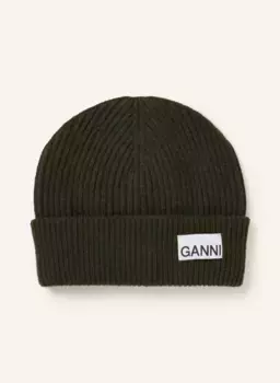 Кепка Ganni, зеленый