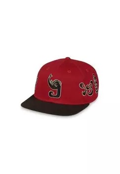 Кепка GORRA TUSKER TEMPLE SNAPBACK Grimey, красный