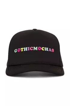 Кепка Gothicmochas Alphabet Trucker, черный