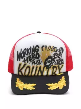 Кепка грузовика Kountry Racer KAPITAL, белый