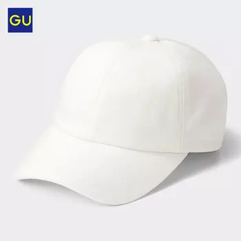 Кепка GU с широкими полями, белый