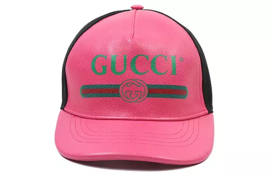 Кепка Gucci, черный / розовый