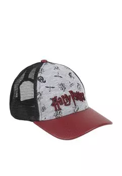 Кепка Harry Potter, пестрый серый