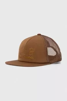 Кепка Helly Hansen, коричневый