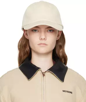 Кепка из денима цвета «Off-White» We11done