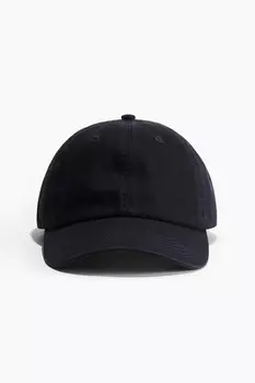 Кепка из хлопчатобумажной саржи H&M, синий