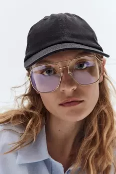 Кепка из хлопкового твила H&M, черный