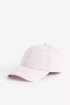 Кепка из хлопкового твила H&M, розовый