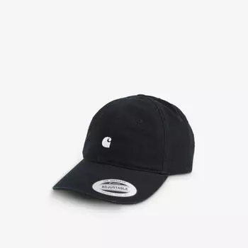 Кепка из хлопкового твила с вышивкой Madison Carhartt Wip, черный