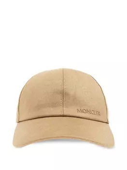 Кепка из льняной смеси Moncler, нейтральный