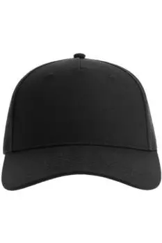 Кепка из переработанного полиэстера Fiji Atlantis, черный