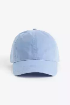 Кепка из потертого денима H&M, синий