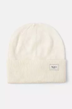 Кепка из смесовой шерсти Pepe Jeans YELA HAT, бежевый