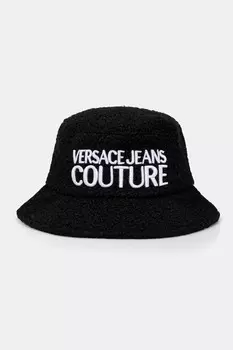 Кепка из смесовой шерсти Versace Jeans Couture, черный