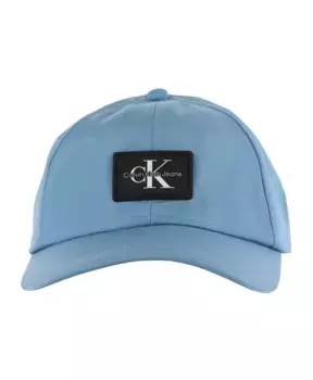 Кепка из технической ткани с нашивкой логотипом спереди Calvin Klein Jeans, синий