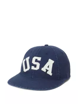 Кепка из твила с аппликацией Polo Ralph Lauren USA, синий