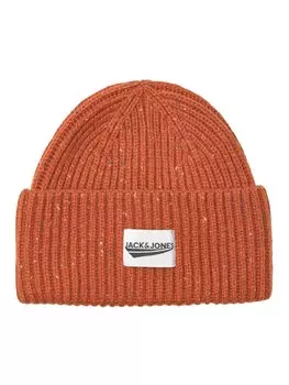 Кепка Jack & Jones Gerippte Winter Beanie Kopfbedeckung JACIVAR, красный
