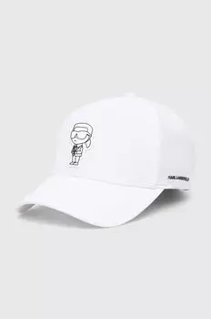 Кепка Karl Lagerfeld, белый