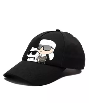 Кепка Karl Lagerfeld IKONIK, черный