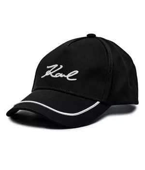 Кепка Karl Lagerfeld k/signature, черный