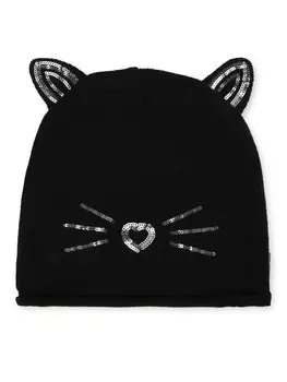 Кепка Karl Lagerfeld Kids, черный