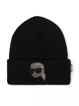 Кепка Karl Lagerfeld Kids, черный