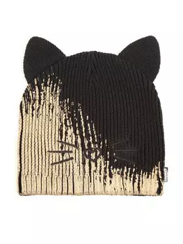 Кепка Karl Lagerfeld Kids, черный