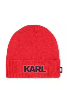 Кепка Karl Lagerfeld с добавлением шерсти для мальчиков, красный