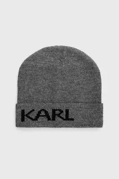 Кепка Карла Лагерфельда 512322.805601 Karl Lagerfeld, серый