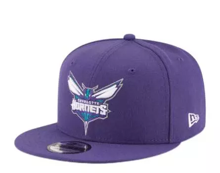 Кепка-кепка New Era 9Fifty NBA Charlotte Hornets OTC Purple Snapback 70556849