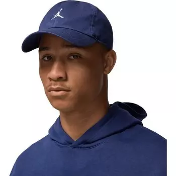 Кепка клубная Jordan, цвет Mitternachtsblau/Wei