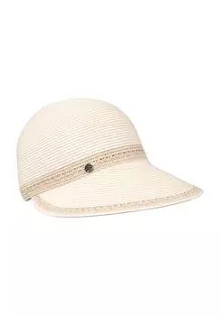 Кепка-козырек, эмблема, женская LOEVENICH, цвет Cream