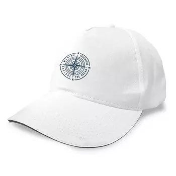 Кепка Kruskis Compass Rose, белый