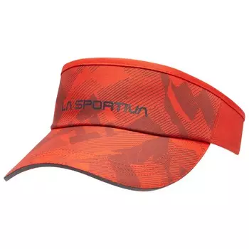 Кепка La Sportiva Skyrun Visor, цвет Cherry Tomato/Carbon