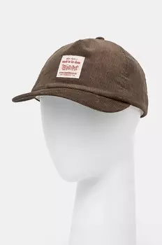 Кепка Levi's с вельветовым козырьком, зеленый