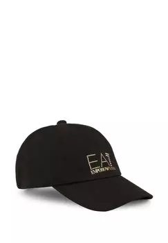 Кепка Logo EA7 Emporio Armani, черная