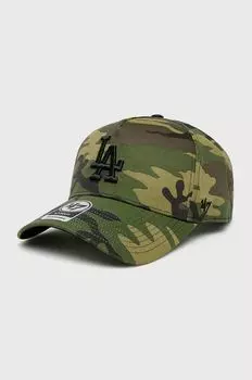 Кепка Лос-Анджелес Доджерс 47 brand, зеленый