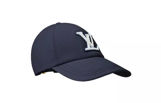 Кепка Louis Vuitton с логотипом, черный / белый