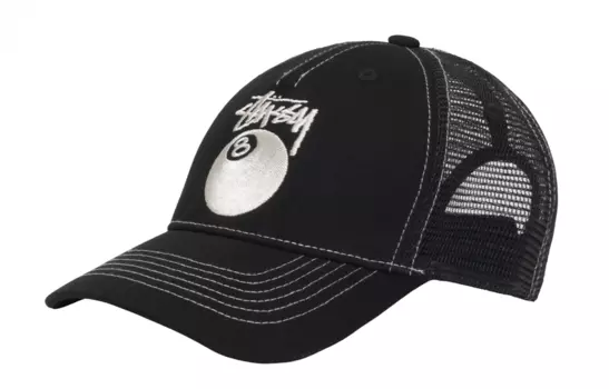 Кепка Low Pro Trucker 8 Ball Stussy