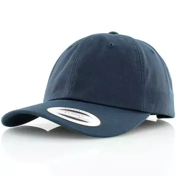 Кепка LOW PROFILE COTTON TWILL SNAPBACK Flexfit, цвет Navyblau