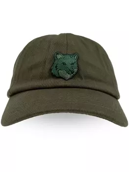 Кепка Maison Kitsun Fox, зеленый
