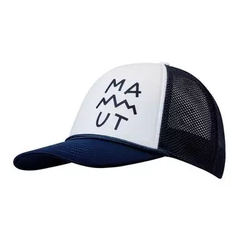 Кепка Mammut Crag Lettering, синий