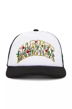Кепка Market Bouquet Foam Trucker, цвет White & Black