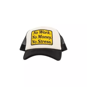 Кепка Market No Stress Trucker Черный/Кремовый