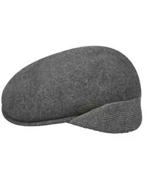 Кепка Men's Wool 504 Earflap Ivy Caps & Flat Caps Kangol, серый