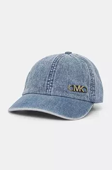 Кепка Michael Kors с джинсовым козырьком, синий