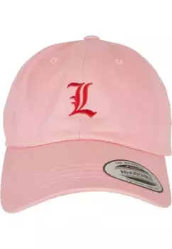Кепка MisterTee Snapback "MisterTee Unisex Letter Pink Low Profile Cap", цвет L