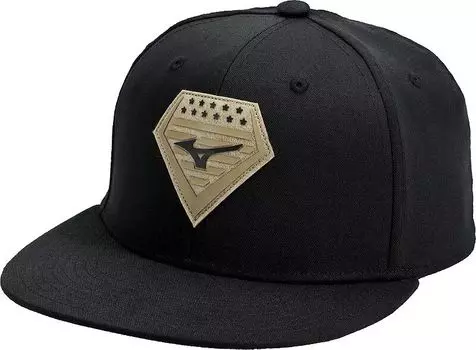 Кепка Mizuno Diamond Snapback, черный