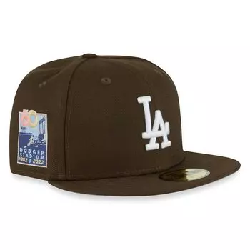 Кепка MLB 5950 60 STADIUM LOS ANGELES DODGERS New Era, цвет Dunkelbraun/Gelb