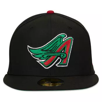 Кепка MLB ANAHEIM ANGELS RED & GREEN 59FIFTY CAP New Era, цвет Schwarz